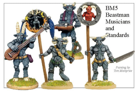 BM005 - Beastmen Musicians and Standard Bearers