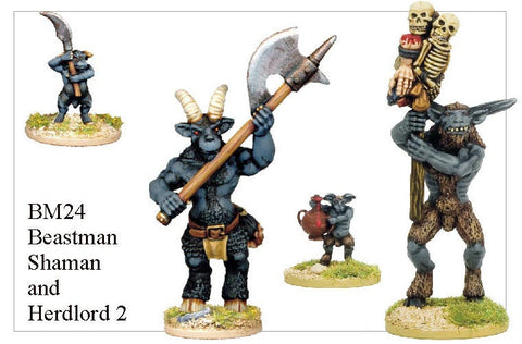 BM024 - Beastmen Shaman and Herdlord 2