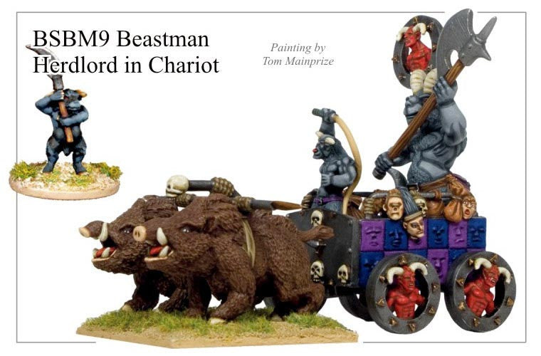 BSBM009 - Beastman Herdlord Chariot