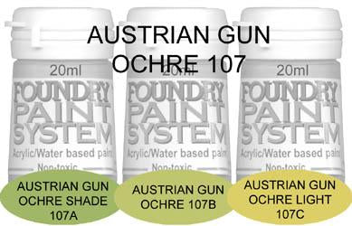 COL107 - Austrian Gun Ochre