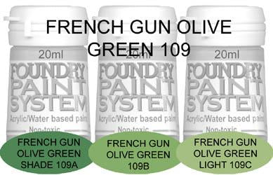 COL109 - French Gun Olive Green