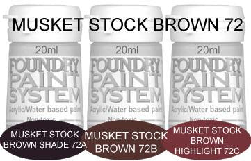 COL072 - Musket Stock Brown