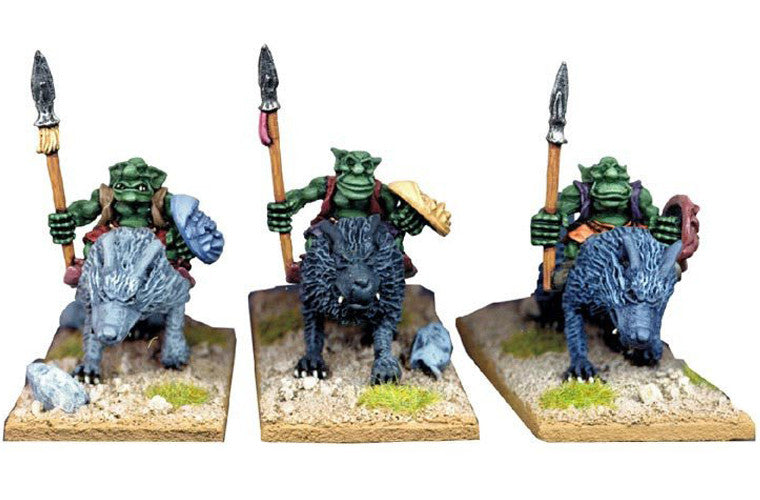 GOB020 - Goblin Wolf Riders with Spears 1