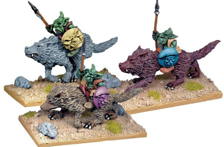 GOB021 - Goblin Wolf Riders with Spears 2