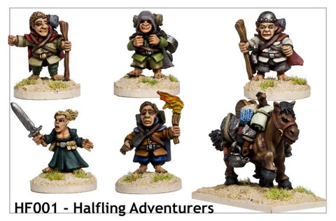 HF001 - Halfling Adventurers