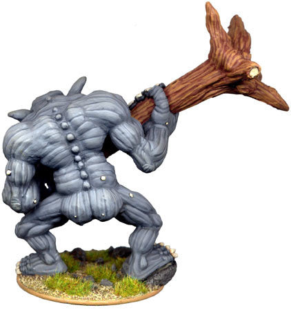 Taragog With Tree Trunk