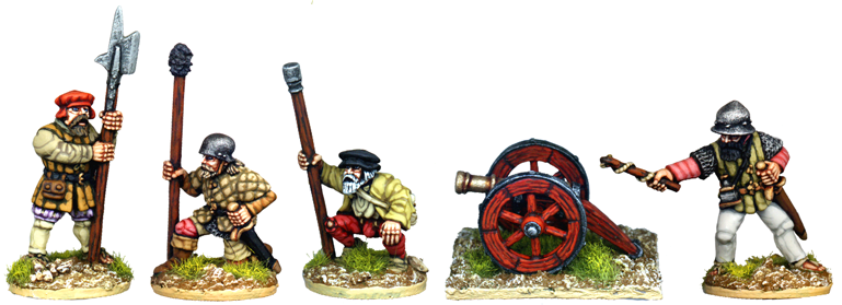 SB018 - Artillery Crew And Gun