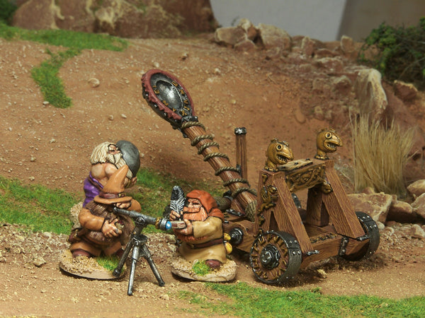 ND18 - Dwarf Stone Thrower And Crew