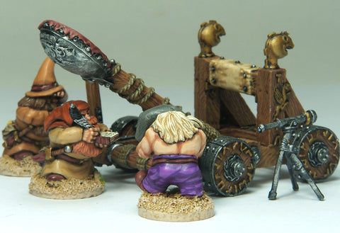 ND18 - Dwarf Stone Thrower And Crew