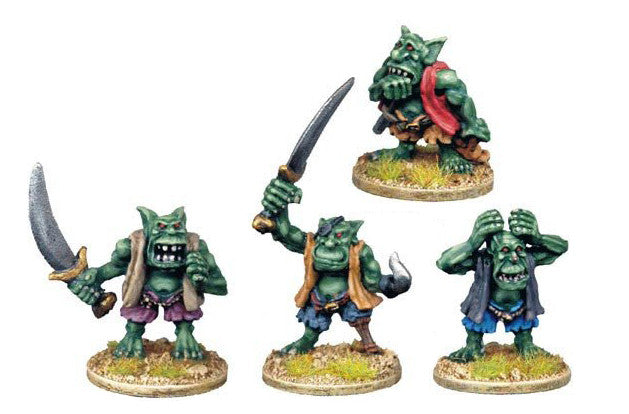 GOB004 - Goblin Characters with Hand Weapons